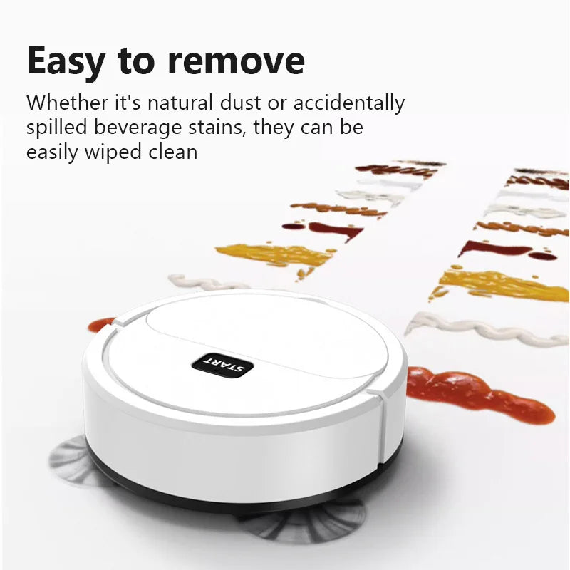 Automatic Portable Mini Robotic Vacuum Cleaner