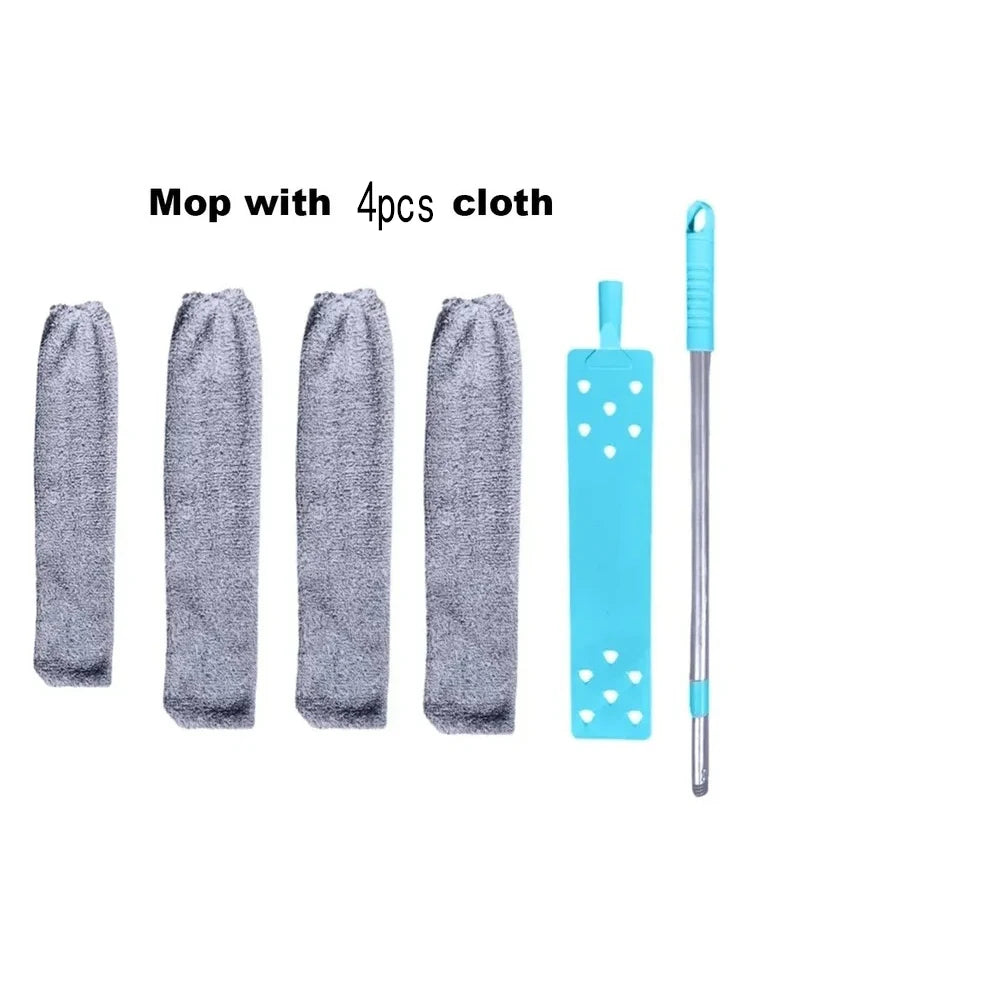 360° Microfiber Duster Mop Set