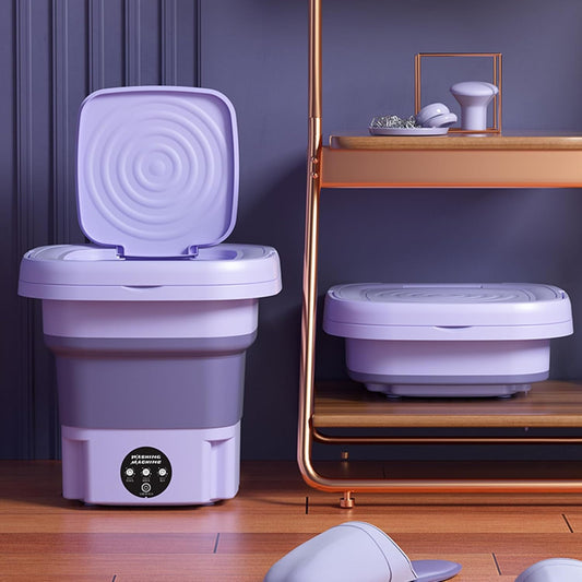 8L Portable Folding Washing Machine Bucket