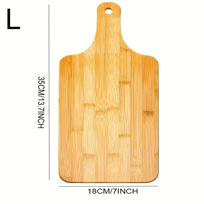 Bamboo Wood Cutting Board with Handle