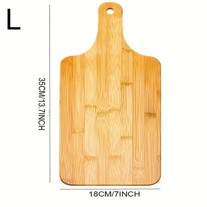 Bamboo Wood Cutting Board with Handle