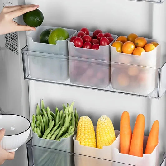 1/5 PCS Transparent Refrigerator Storage Boxes